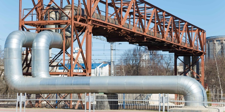 Промышленные системы обогрева трубопроводов