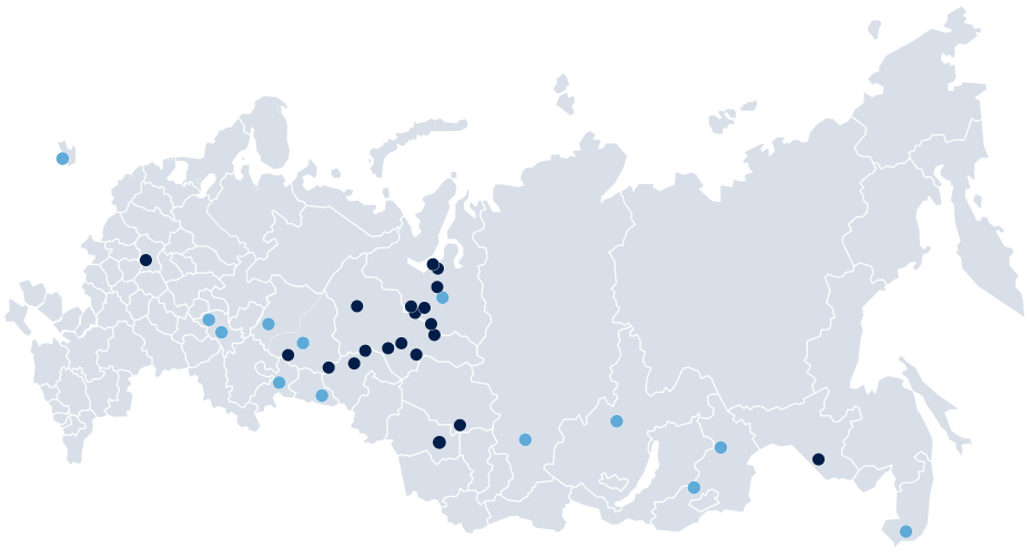 Обширная география