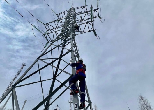 В ТЭСС прошло практическое обучение работе на высоте