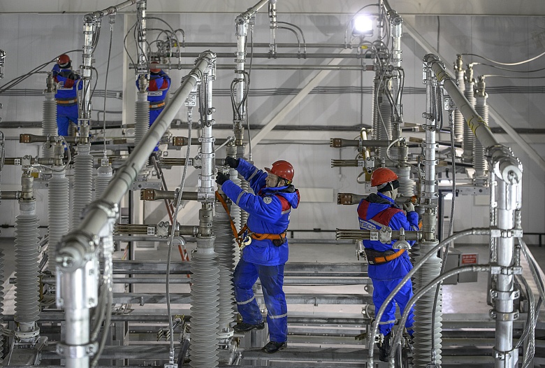 Строительство ПС Камышинская