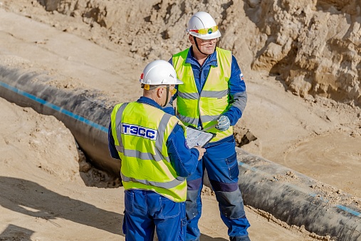 Обслуживание временных сетей водоснабжения, водоотведения